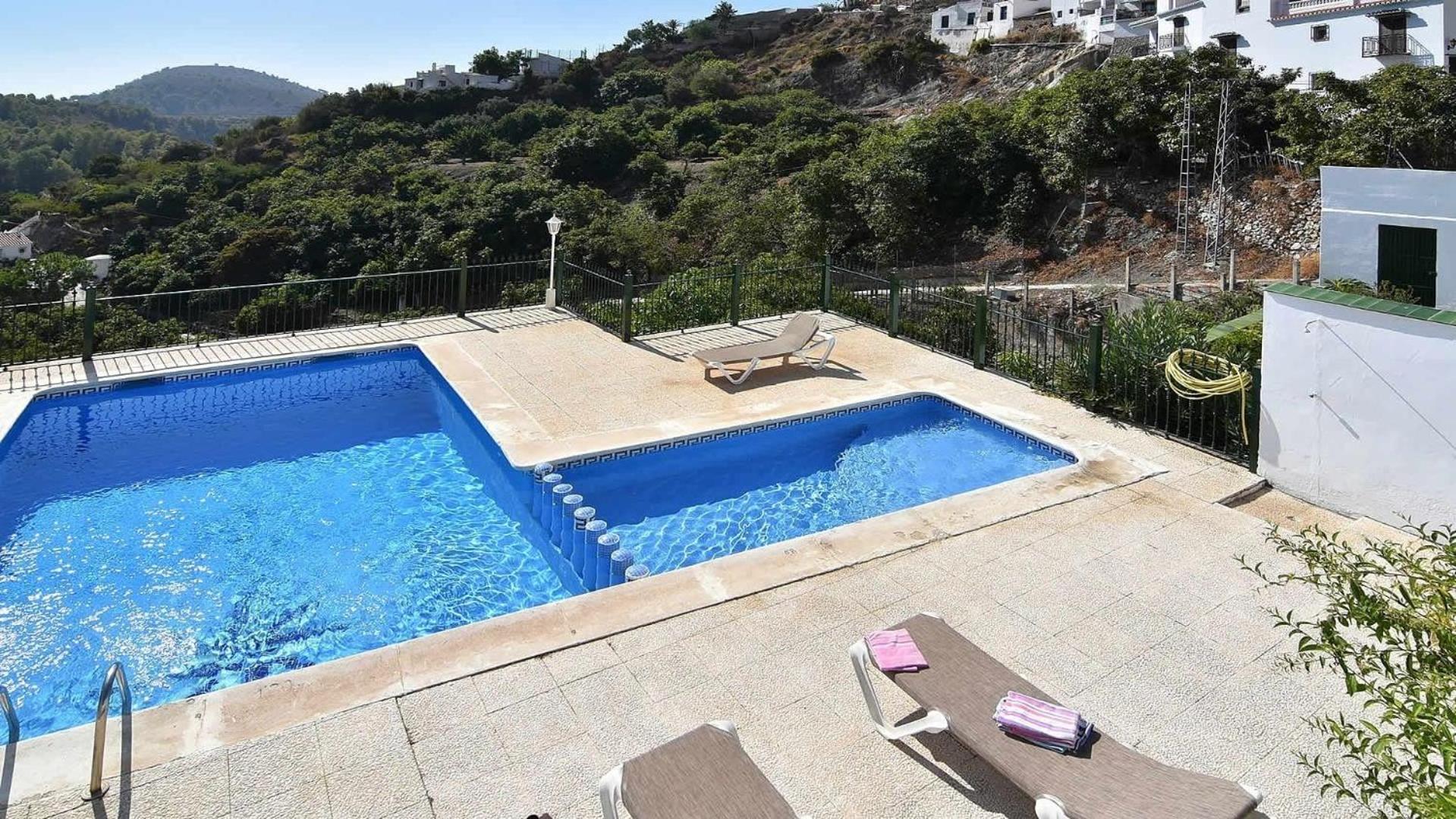 Ferienhaus Mit Privatpool Fuer 6 Personen Ca 170 Qm In Frigiliana, Andalusien Costa Del Sol Buitenkant foto